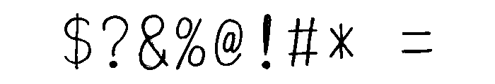 Sictake Ippai Regular Font OTHER CHARS