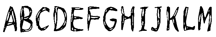 Sictake Karami Regular Font UPPERCASE
