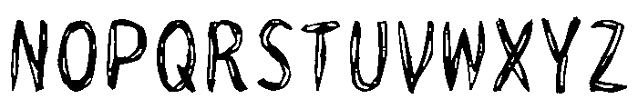 Sictake Karami Regular Font UPPERCASE