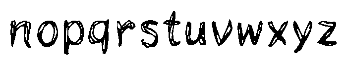 Sictake Karami Regular Font LOWERCASE