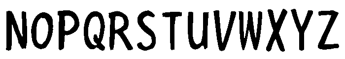 Sictake Kizami Regular Font UPPERCASE