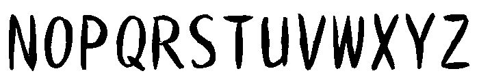 Sictake Konoha Regular Font UPPERCASE