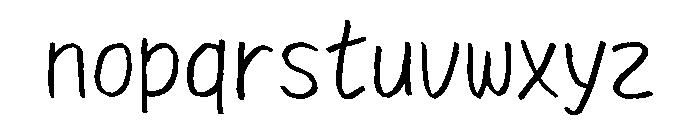 Sictake Maru Regular Font LOWERCASE