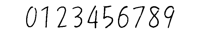 Sictake Midare Regular Font OTHER CHARS