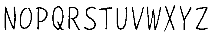 Sictake Midare Regular Font UPPERCASE