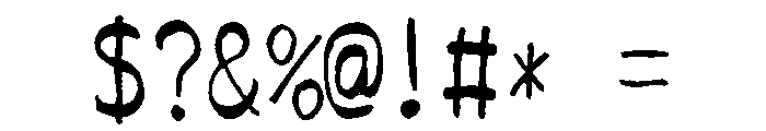 Sictake Miyabi Regular Font OTHER CHARS