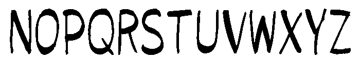 Sictake Miyabi Regular Font UPPERCASE