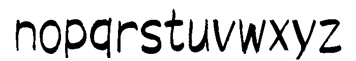 Sictake Miyabi Regular Font LOWERCASE