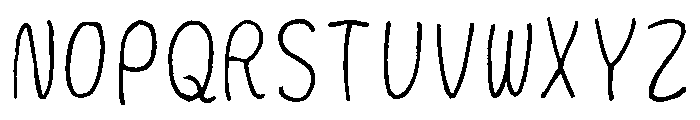 Sictake Odori Regular Font UPPERCASE