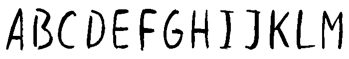 Sictake Otoshi Regular Font UPPERCASE