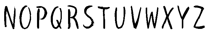 Sictake Otoshi Regular Font UPPERCASE