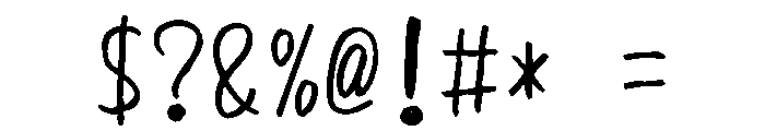 Sictake Ougi Regular Font OTHER CHARS
