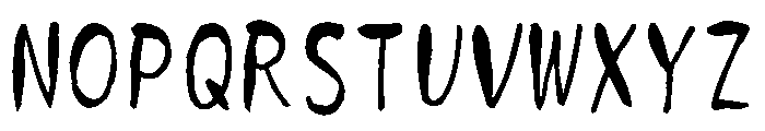 Sictake Panda Regular Font UPPERCASE