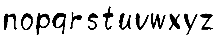 Sictake Panda Regular Font LOWERCASE