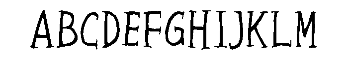 Sictake Serifu Regular Font UPPERCASE