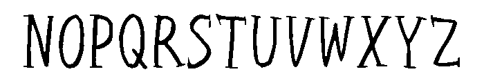 Sictake Serifu Regular Font UPPERCASE