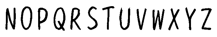 Sictake Shigure Regular Font UPPERCASE