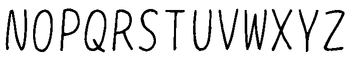 Sictake Yurari Regular Font UPPERCASE