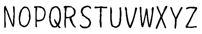 Sictake Zarame Regular Font UPPERCASE