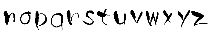 Sictaoyame Regular Font LOWERCASE