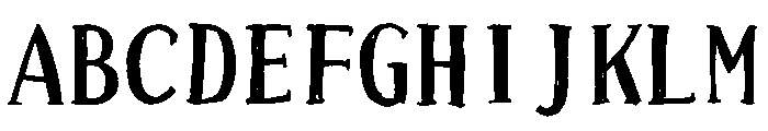 Sictype Regular Font UPPERCASE