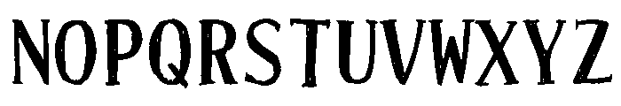 Sictype Regular Font UPPERCASE