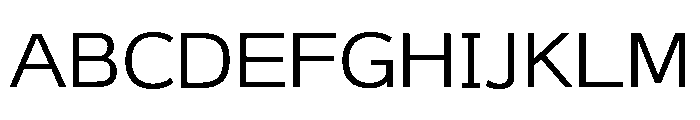 Sicuniversallinebdy Regular Font UPPERCASE