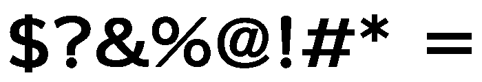 Sicuniversallinedsp D Extra Bold Font OTHER CHARS