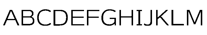 Sicuniversallinedsp D Light Font UPPERCASE
