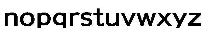 Sicuniversallinelge Regular Font LOWERCASE