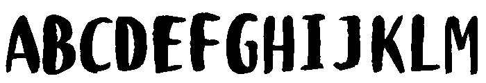 Sicunsui Regular Font UPPERCASE