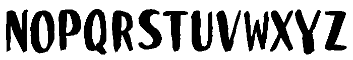 Sicunsui Regular Font UPPERCASE