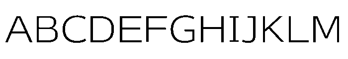Sicuveiw Dsp Extra Light Font UPPERCASE