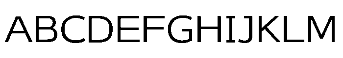 Sicuveiw Dsp Regular Font UPPERCASE