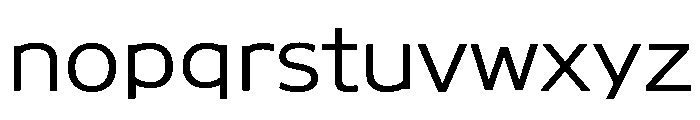 Sicuveiw Dsp Regular Font LOWERCASE