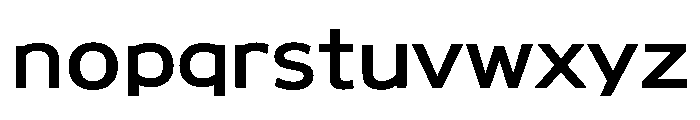 Sicuveiw Extra Bold Font LOWERCASE
