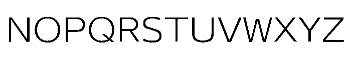 Sicuveiw Extra Light Font UPPERCASE