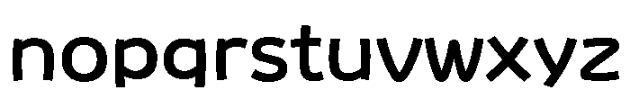 Sicuveiw Nexus Extra Bold Font LOWERCASE