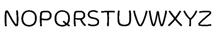 Sicuveiw Nexus Regular Font UPPERCASE