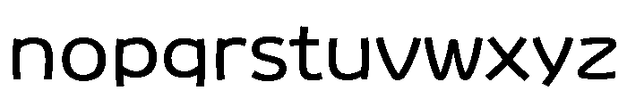 Sicuveiw Nexus Semibold Font LOWERCASE