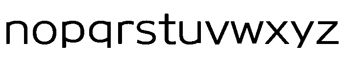 Sicuveiw Regular Font LOWERCASE