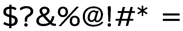 Sicuveiw Semibold Font OTHER CHARS