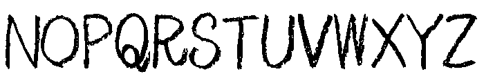 Sicyubi Banshogyosho Regular Font UPPERCASE