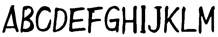 Sicyubi Fudegyosho Regular Font UPPERCASE