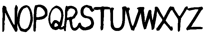 Sicyubi Fudegyoshoc Regular Font UPPERCASE