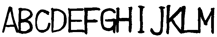 Sicyubi Fuderm Regular Font UPPERCASE