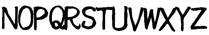 Sicyubi Fuderm Regular Font UPPERCASE