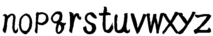 Sicyubi Fuderm Regular Font LOWERCASE