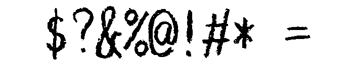Sicyubi Futobanshor Bold Font OTHER CHARS