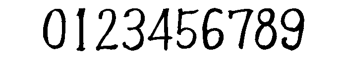 Sicyubi Hyojungakushu Regular Font OTHER CHARS